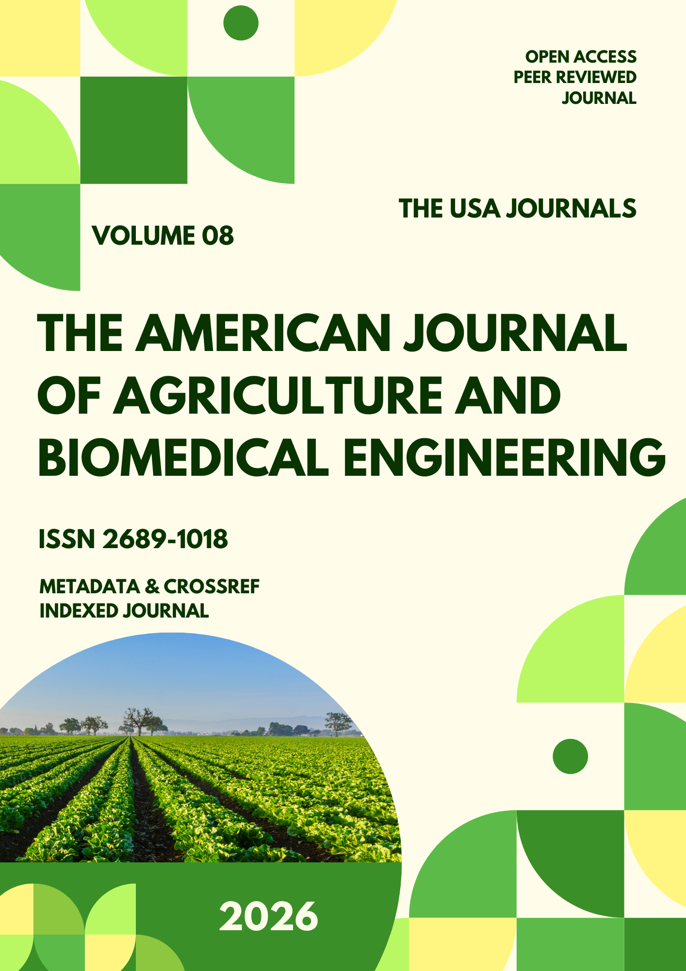 The American Journal of Agriculture and Biomedical Engineering 